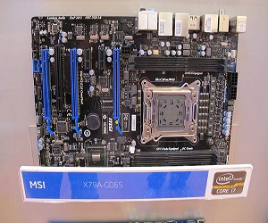 MSI تعرض لوحاتها المبنية على X79 فى معرض IDF 2011