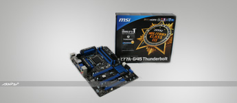 مراجعة لوحة MSI Z77A-G45 Thunderbolt