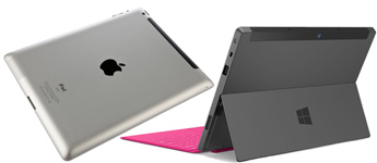 مقارنة سريعة بين Surface و iPad