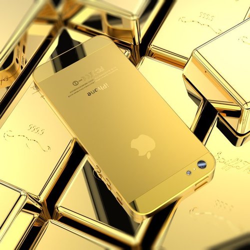 أبل تعمل على نُسخة ذهبية اللون من هاتف iPhone 5S