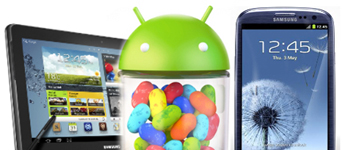 سامسونج ستقوم بترقية 11 هاتف و 4 أجهزة لوحية لأنظمة 4.1.1 Jelly Bean