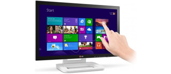 LG تقدم شاشة تعمل باللمس من اجل نظام ويندوز8
