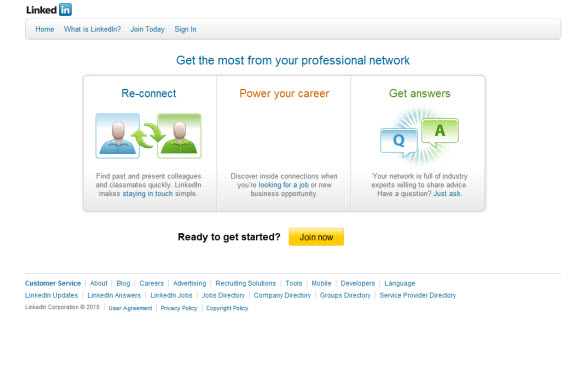 موقع LinkedIn يطلق زر المشاركة الخاص به