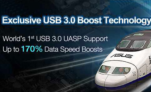 أسوس تقدم تقنيات USB3.0 Boost الجديدة