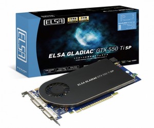 شركة ESLA اليابانية تعلن عن بطاقة GTX550 Ti أحادية التركيب