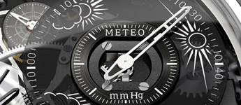 تنبأ الطقس من خلال ساعة ميكانيكية بيديك