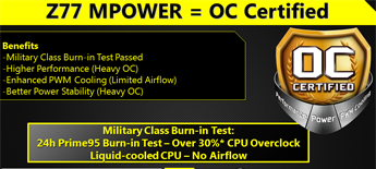 معيار OC Certified الجديد لكسر السرعة من MSI