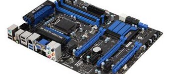 الكشف عن اللوحة الرئيسية MSI Z77A-G45 Thunderbolt