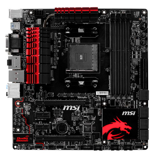 مراجعة اللوحة الرئيسية MSI A88XM Gaming