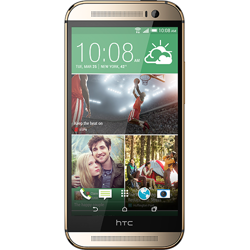 الاتصالات السعودية تطرح هاتف HTC One M8 من الذهب