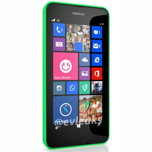 نوكيا تعتزم اطلاق Lumia 630 بنظام Windows Phone 8.1