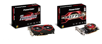 إطلاق بطاقتان PowerColor HD 7790 Series
