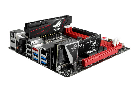 اسوس جمهورية اللاعبين تُقدم لوحة الالعابMaximus VI Impact بمقياس Mini-ITX مع شريحة Intel Z87