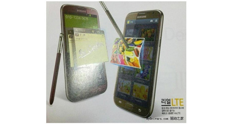 ظهور أنواع جديدة من هاتف Galaxy Note II باللون الأحمر و البُني