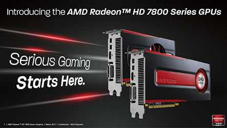 AMD تطلق الجيل الجديد 7800 من بطاقات 7000 Series