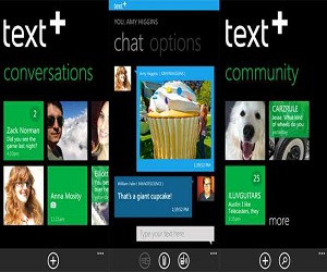 الان تطبيق textplus متاح لويندوز فون