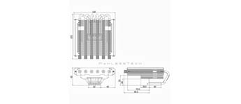 ظهور المواصفات الخاصة بمشتت Thermalright AXP-200