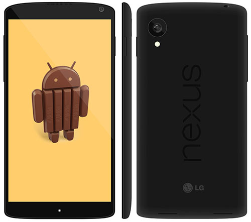 Google Nexus 5 رسمياً بنظام Kitkat وبسعر يبدأ من 349$