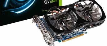 جيجابايت تستعد لإطلاق بطاقة GTX 650 Ti 2GB WindForce OC